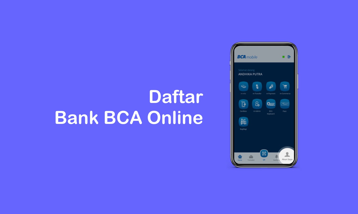 daftar bank BCA online